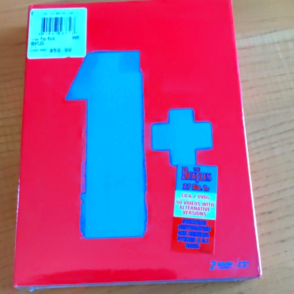 Beatles fans! New, sealed CD& DVD box set